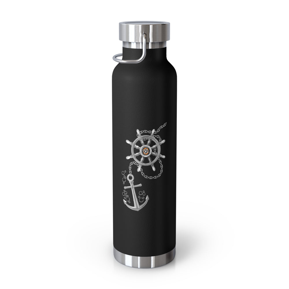 Vacuum Insulated Bottle - Anchor/ShipWheel