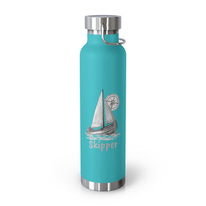 Vacuum Insulated Bottle - Sailboat / Skipper - Lorelei Nautical Treasures