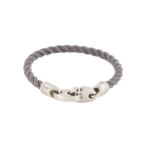 Rope Bracelet, Single - Charcoal - Lorelei Nautical Treasures