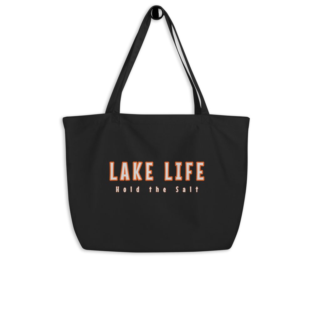 Large Organic tote bag - LAKE LIFE - Lorelei Nautical Treasures