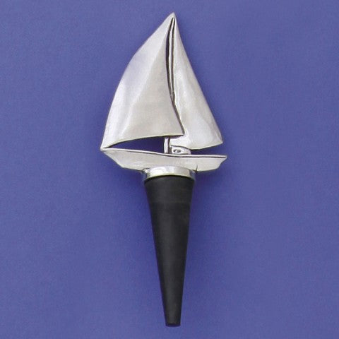 Sailboat Bottle Stopper - Lorelei Nautical Treasures
