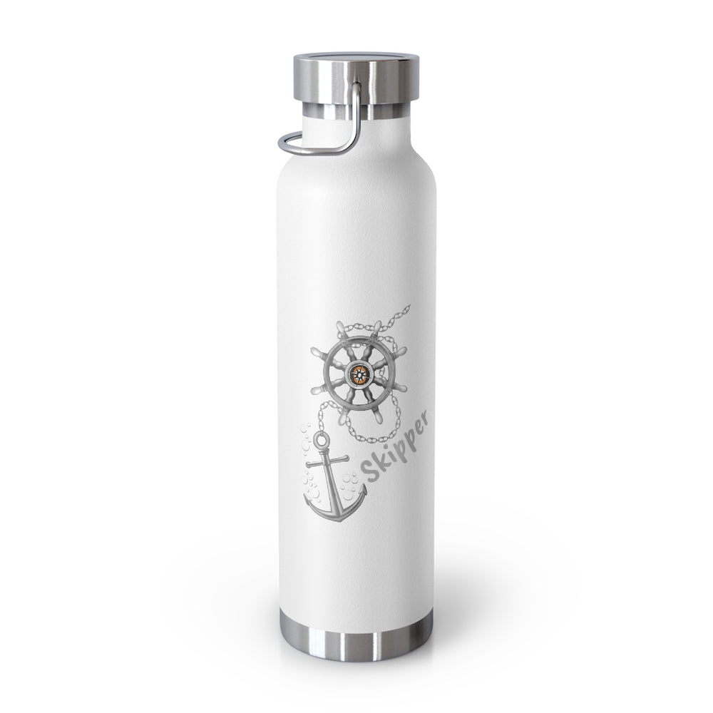 Vacuum Insulated Bottle - Anchor / Skipper - Lorelei Nautical Treasures