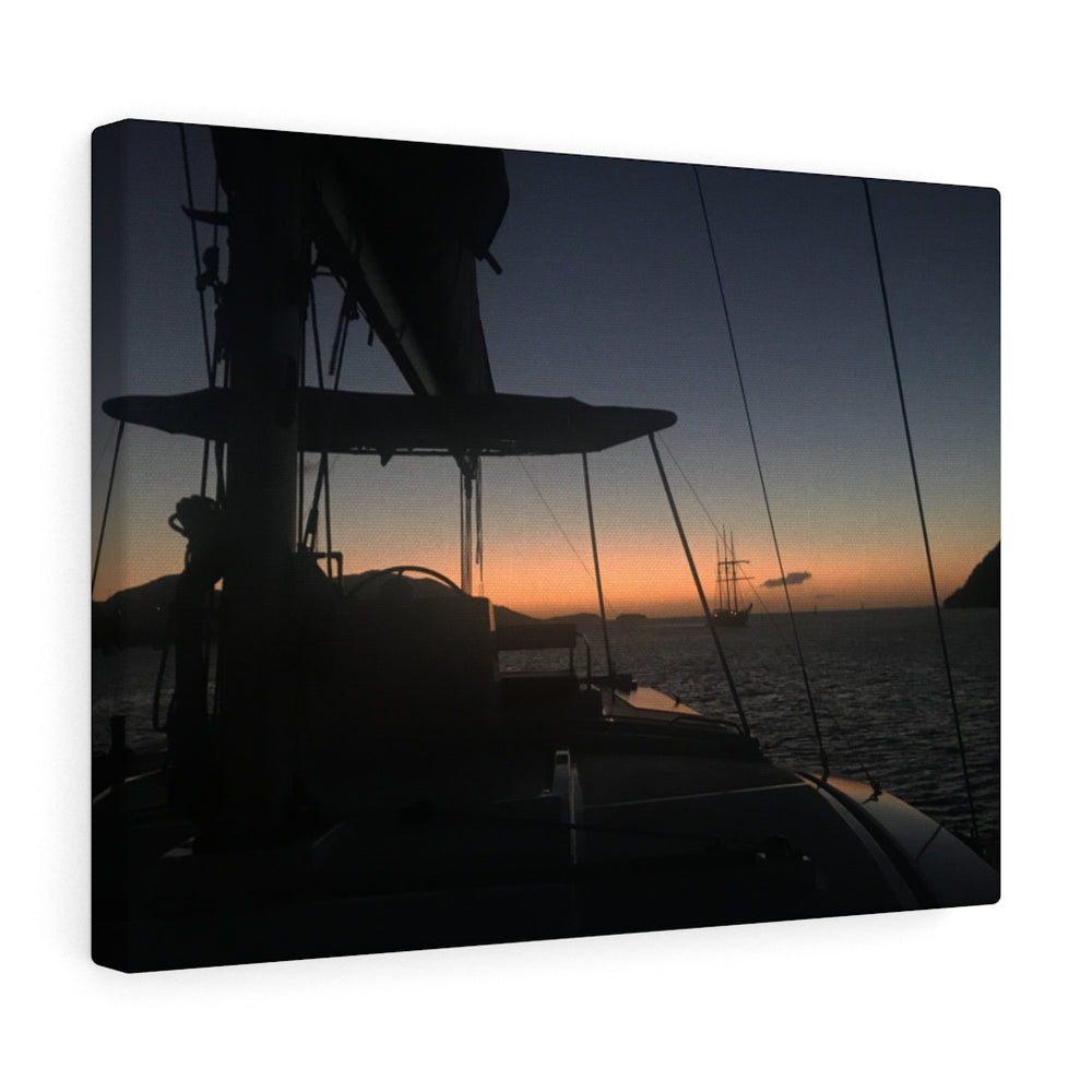 
            
                Load image into Gallery viewer, Caribbean Sunset - Canvas Gallery Wrap - Lorelei Nautical Treasures
            
        