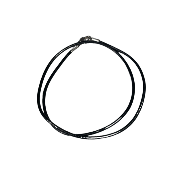 
            
                Load image into Gallery viewer, Black Leather Cord - 2mm
            
        