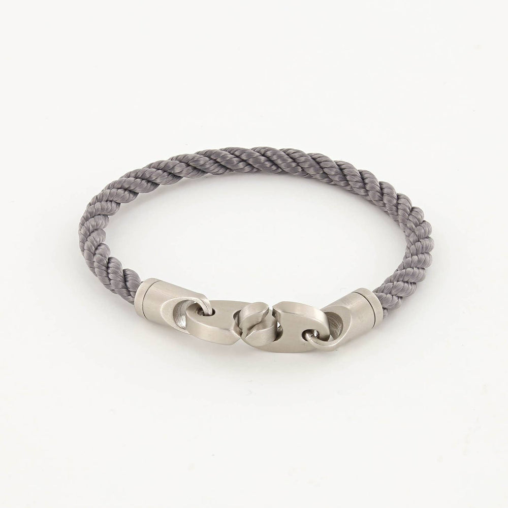 
            
                Load image into Gallery viewer, Catch Single Rope Bracelet - Charcoal
            
        