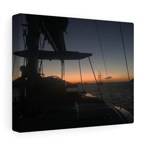 
            
                Load image into Gallery viewer, Caribbean Sunset - Canvas Gallery Wrap - Lorelei Nautical Treasures
            
        