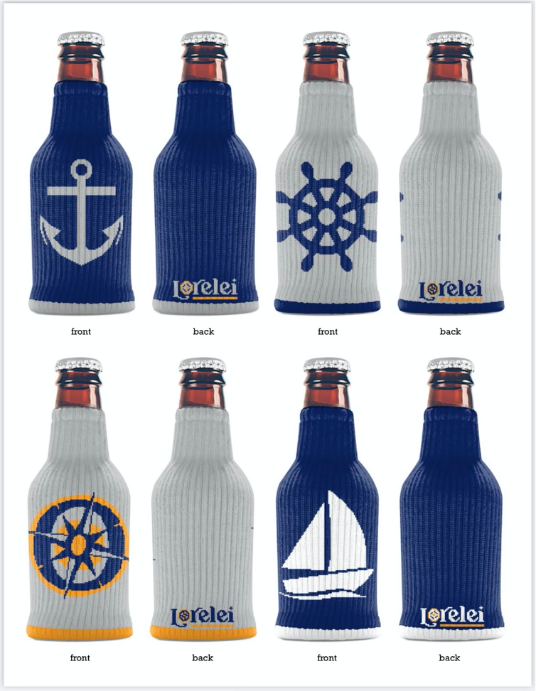 
            
                Load image into Gallery viewer, FREAKERS Bottle Covers - 4 pack - Lorelei Nautical Treasures
            
        