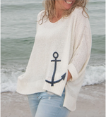 Anchor Slouch Sweater