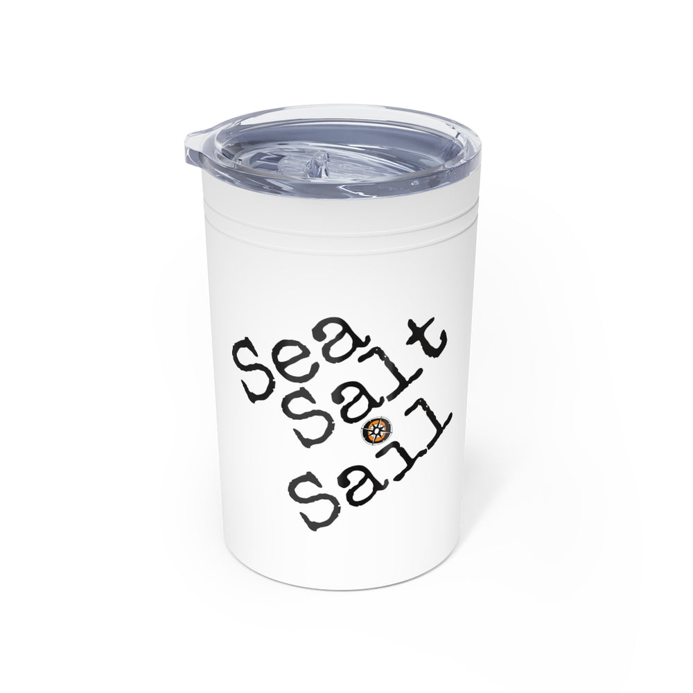 Tumbler & Insulator, 11oz. - "Sea Salt Sail" - Lorelei Nautical Treasures