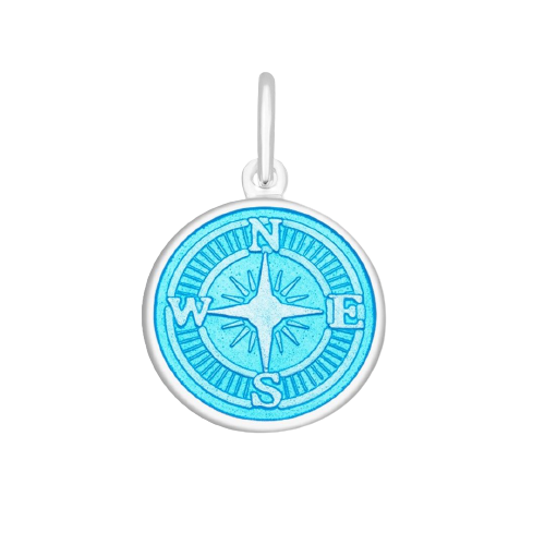 
            
                Load image into Gallery viewer, Compass Pendant, Small - Lorelei Nautical Treasures
            
        